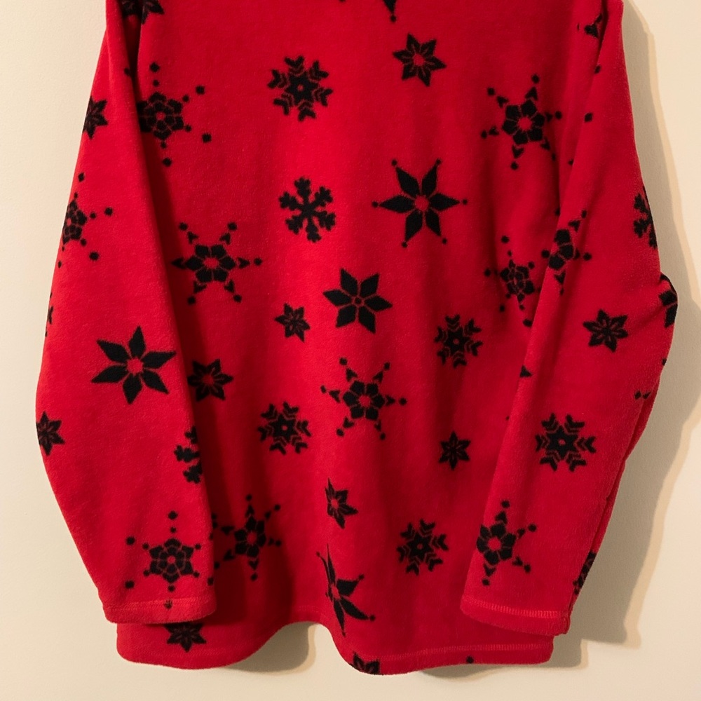 Fleece Zip Up Front Closure Jacket by KAREN SCOTT size Medium - Picture 10 of 15